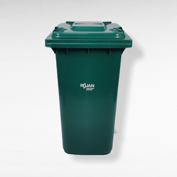 Customized Rojan Foot Control Garbage Bin on Wheels