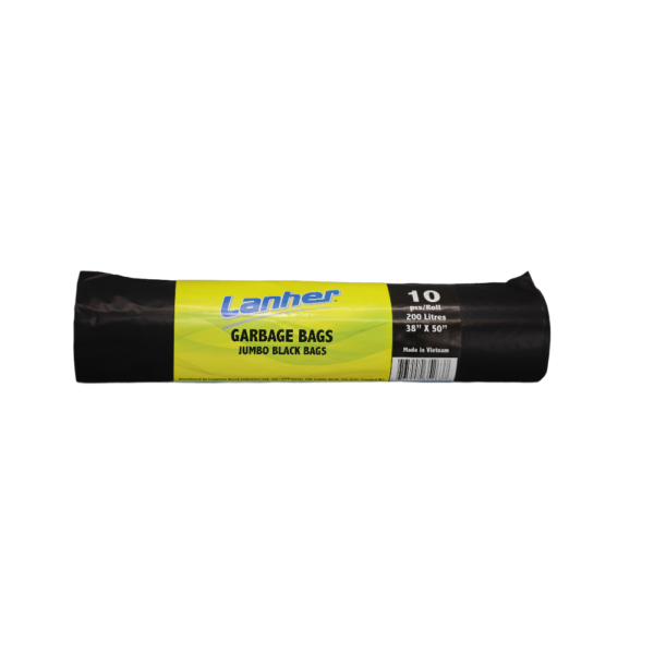 Lanher Garbage Bag Rolls Black