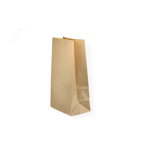 Customized Kraft Food Paper Bag without Window -Extra Large