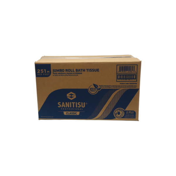 Sanitisu Jumbo Bathroom Tissue 825ft